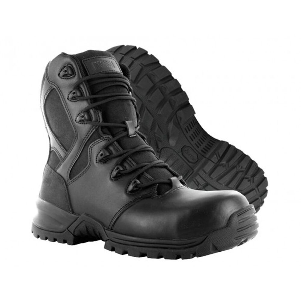 Vibram Sole Magnum Blackbird 8.0 WP Mens Military Boots Black Australia (DWN874503)